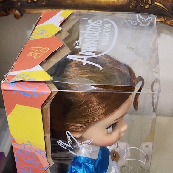 Disney Beauty and the Beast Belle 16" Animator's Play Doll with Lamb Toy NEW - Picture 5 of 16